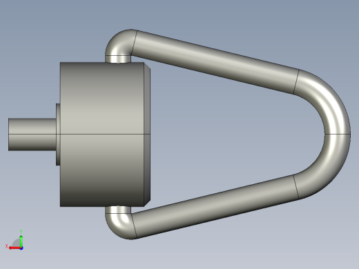搖擺吊環SE-3D多系列多零件图纸模型后视缩略图