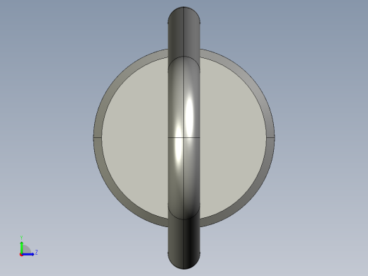 搖擺吊環SE-3D多系列多零件图纸模型左视缩略图
