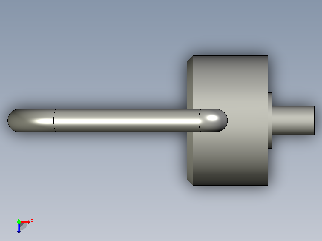 搖擺吊環SE-3D多系列多零件图纸模型俯视图