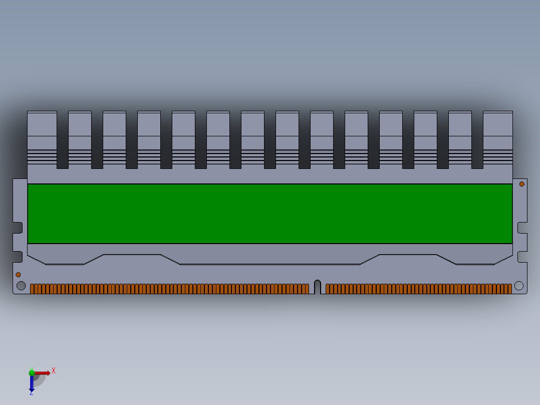 内存条 (8)俯视图