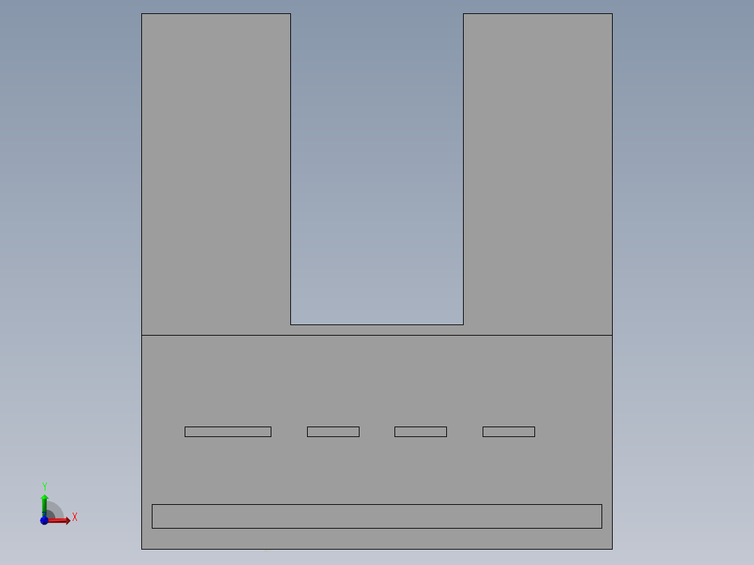 光电开关-EE-SX674（配接线端子）前视图