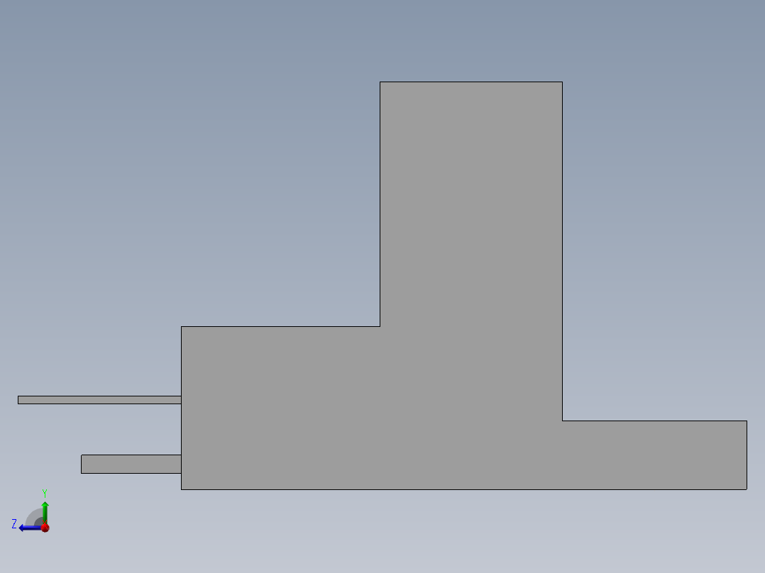 光电开关-EE-SX674（配接线端子）右视图