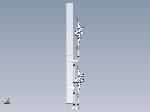 JX363-某货车双前桥转向系统优化设计【含三维+CAD图+文档】右视缩略图