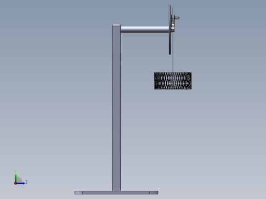 蟹笼提升机构左视缩略图