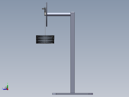 蟹笼提升机构右视缩略图