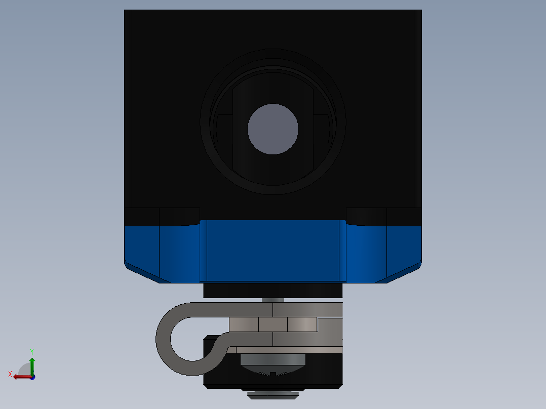 行程开关后视图