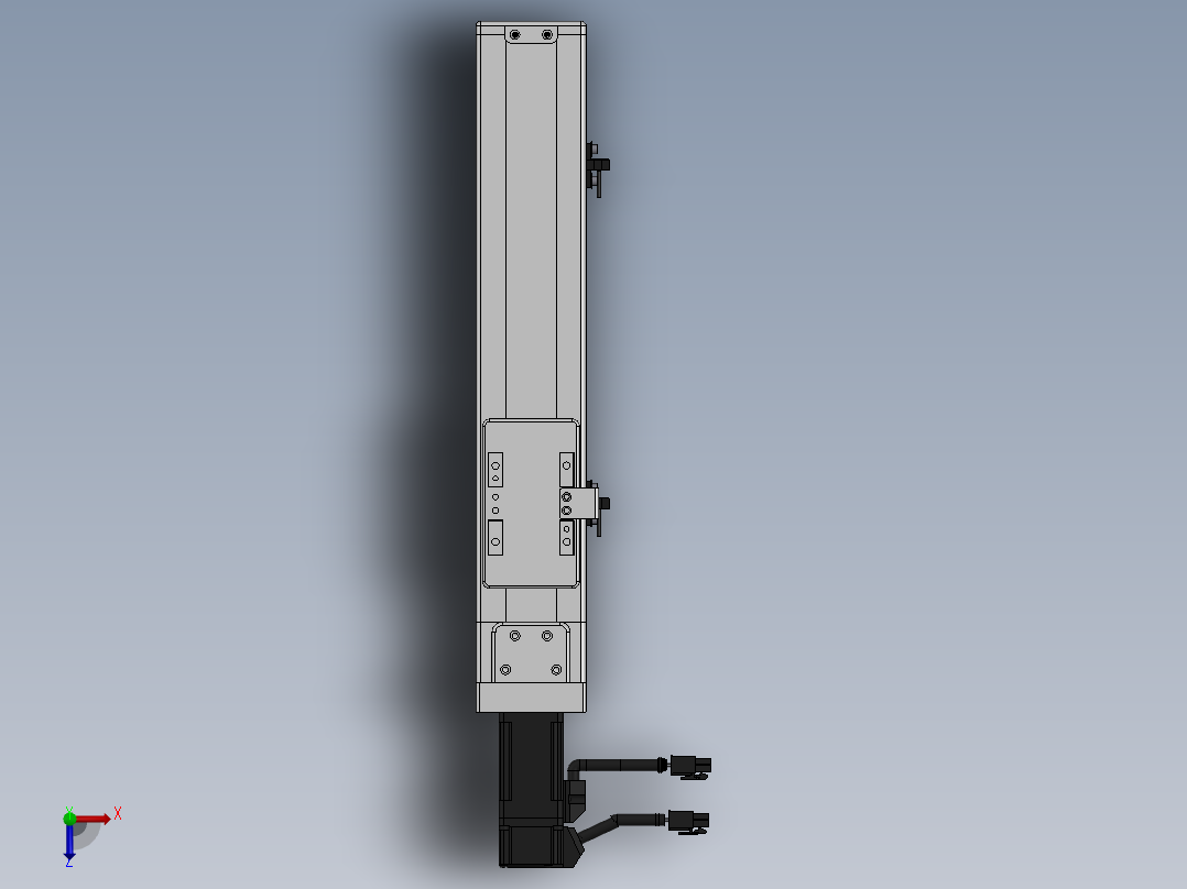 精密模组MY60-T10-200L-BC-P10B-C4-C俯视图