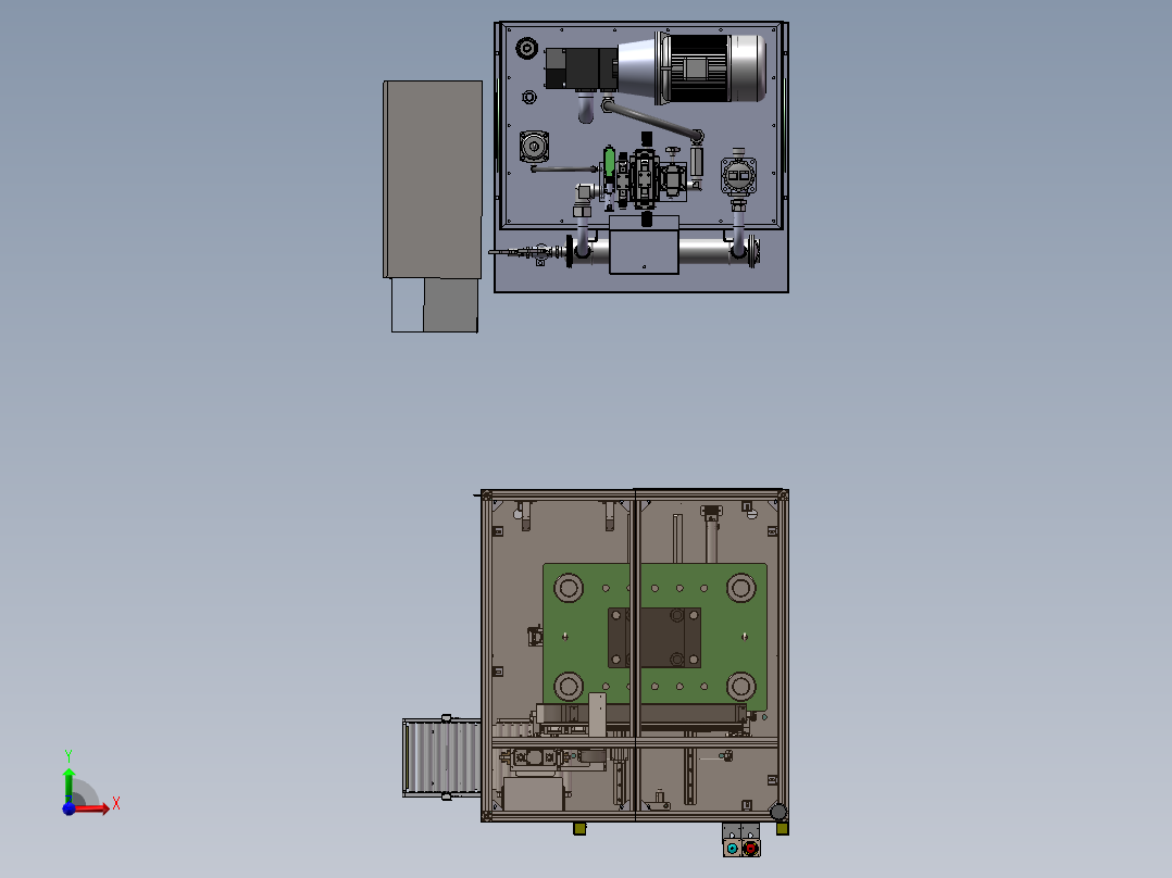 整平设备sw18可编辑前视图