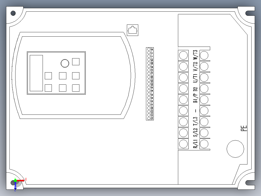 台安科技(无锡) N310-4020-H3俯视图