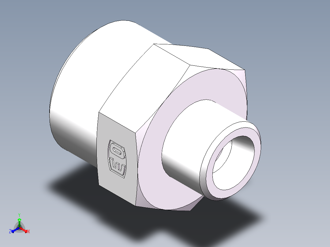 直通变径-GR、1D-18-30主视图