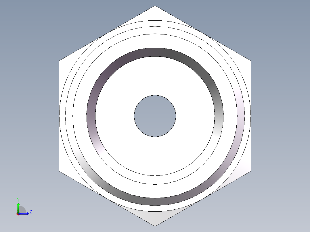 直通变径-GR、1D-18-30左视图