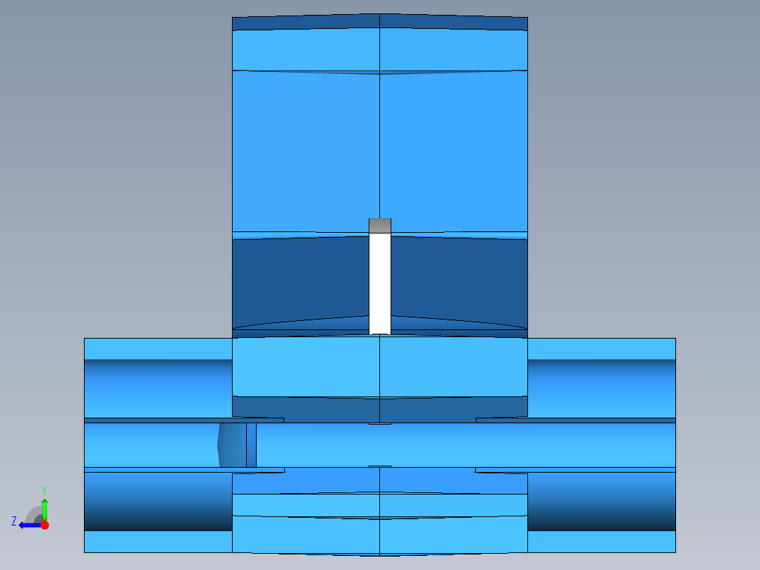 电缆连接器 3.6 毫米右视图