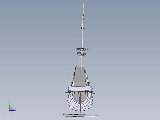 金鹿号古帆船左视缩略图
