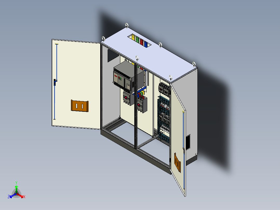 万能断路器刀开关plc控制柜