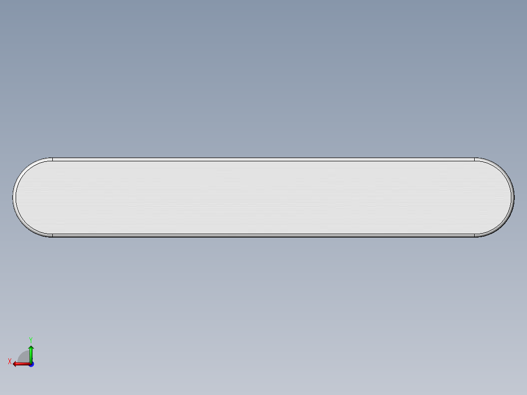 GB／T1096-2003普通平键A型20×126后视图