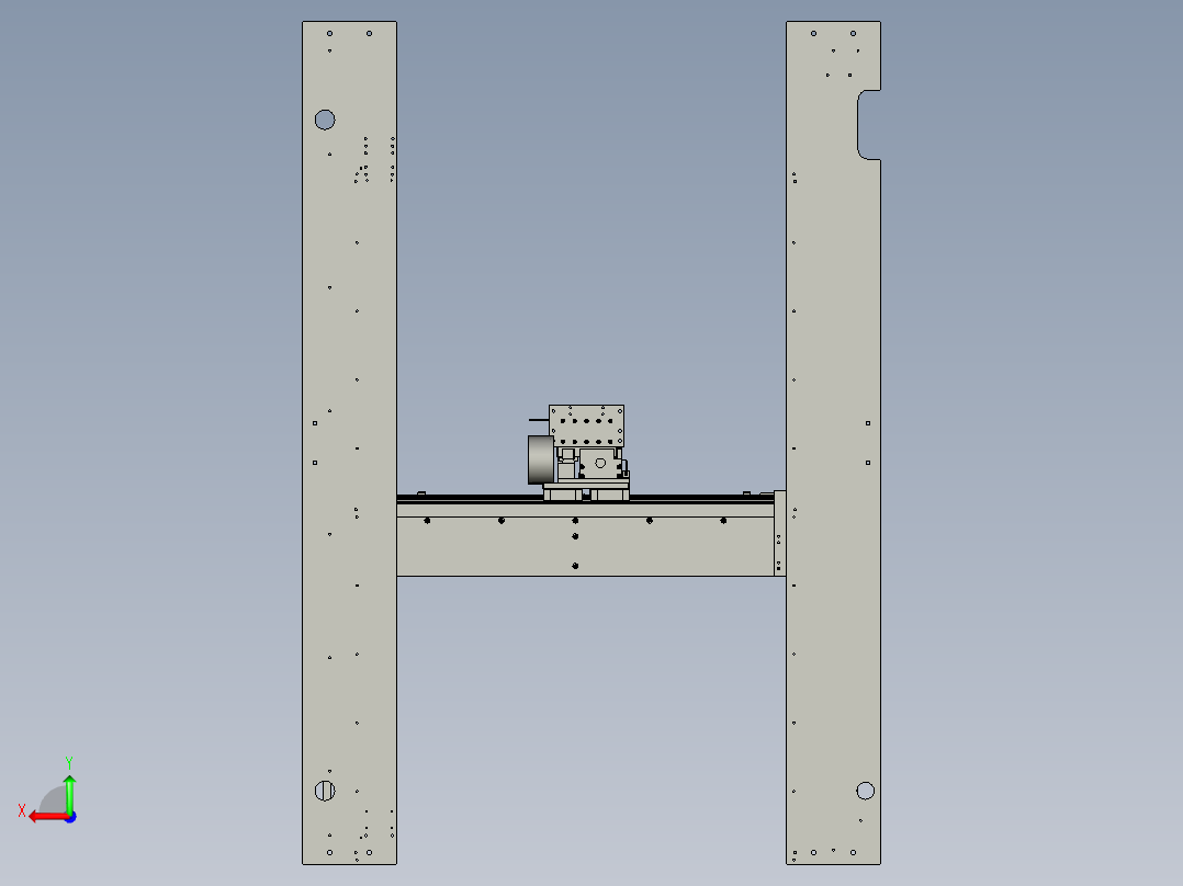 02取放料机械手组件后视图