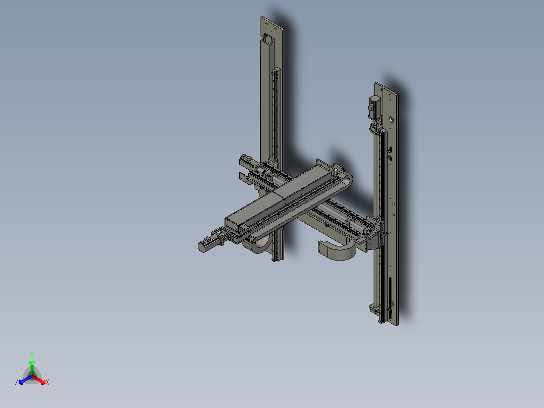 02取放料机械手组件正等轴测图