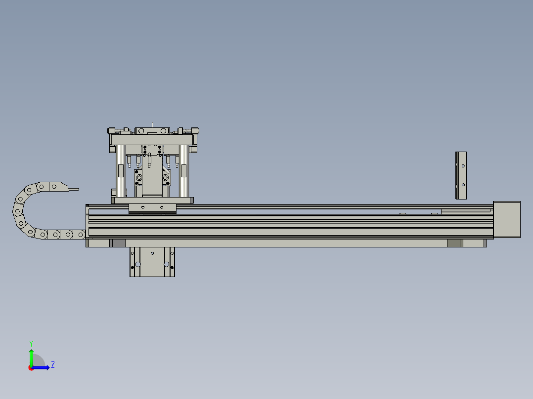 2022-10-焊接滑动座左视图