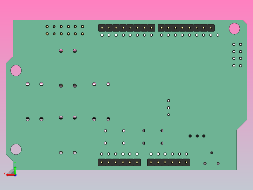 Arduino 操纵杆扩展板后视缩略图