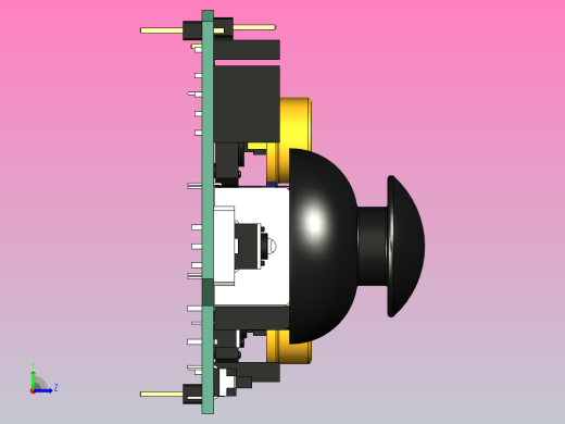 Arduino 操纵杆扩展板左视缩略图