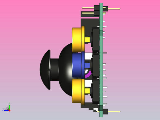 Arduino 操纵杆扩展板右视缩略图