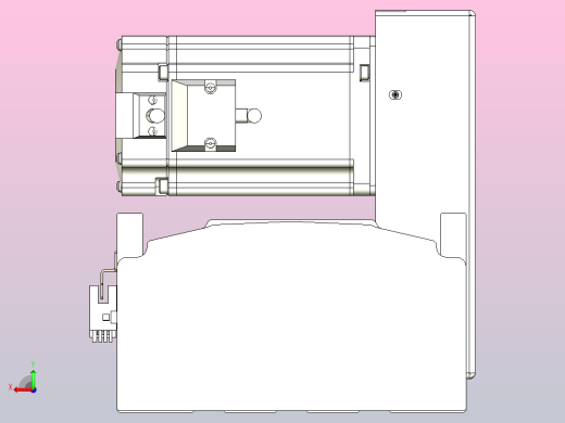 皮带直线轴半封闭可选导轨TPA-HNB-175D-140-L1050-LU-C-P75-N3后视缩略图