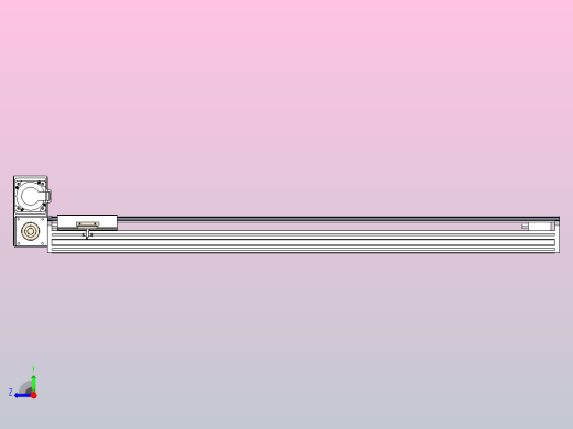 皮带直线轴半封闭可选导轨TPA-HNB-175D-140-L1050-LU-C-P75-N3右视缩略图