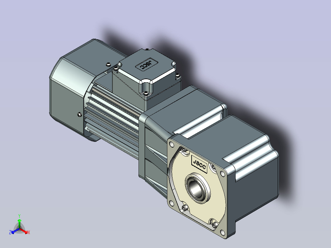 JSCC变频减速电机 f370rc-L主视图