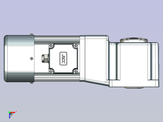 JSCC变频减速电机 f370rc-L俯视缩略图