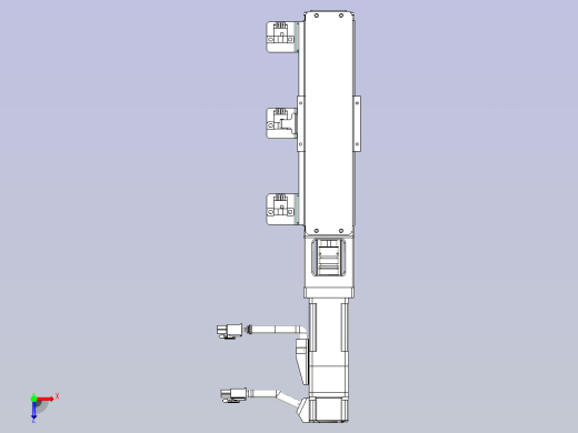 kk50-200A1-F0带MSMD012G1B电机俯视缩略图