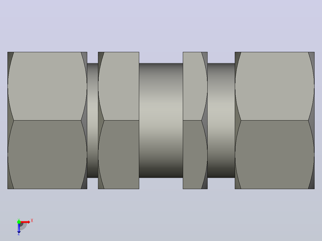 EO舱壁接头SV30SCF(16).stp俯视图