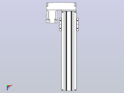 钢基模组TPA-KNR-8610C-440A1-ML-H0S0俯视缩略图