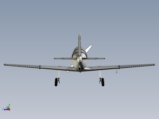 KC-8运动型飞机右视缩略图