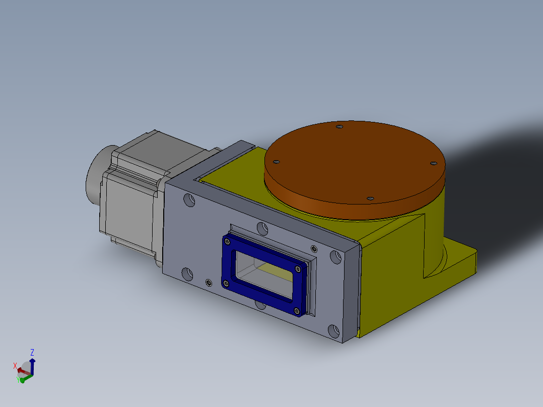 两轴分度转台sw20可编辑