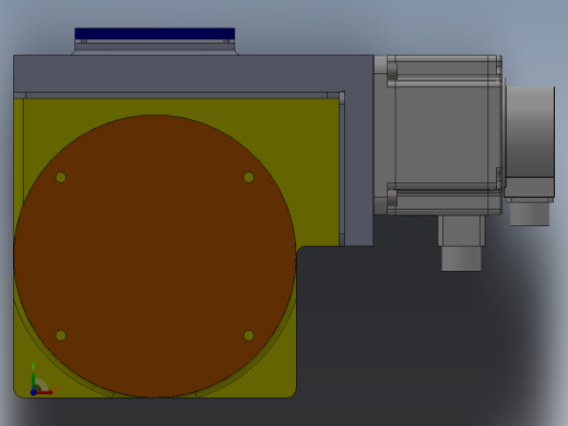 两轴分度转台sw20可编辑前视缩略图