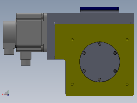 两轴分度转台sw20可编辑后视缩略图