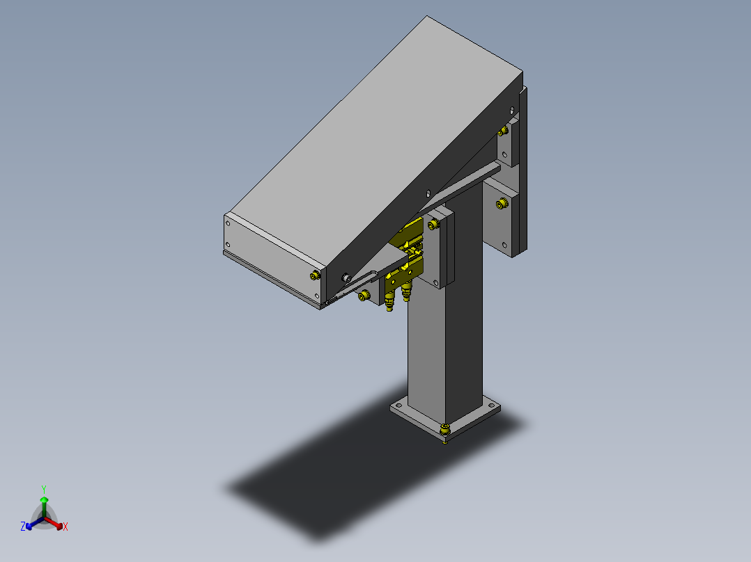 圆销避让、转移正等轴测图