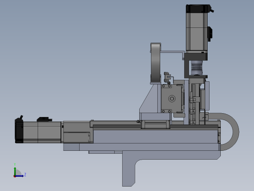XYZ小行程模组机构sw23左视缩略图
