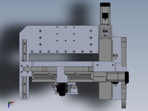 XYZ小行程模组机构sw23俯视缩略图