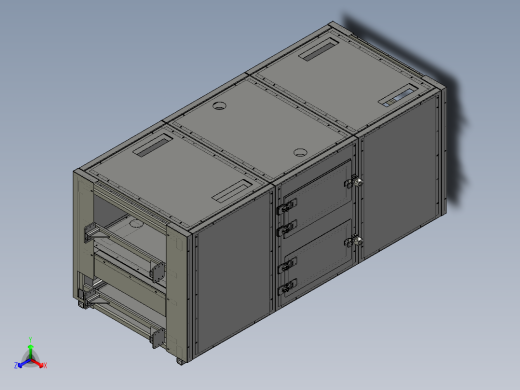 工业烘炉烘焙炉窑烘干室cero5.0.zip