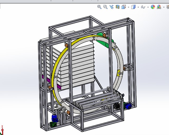F768 夹心板打包机SW