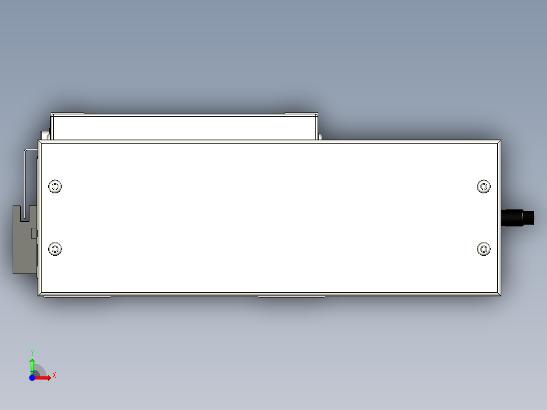 Toyo东佑达直线模组-ECH17-1150-BL-750W+煞車前视图