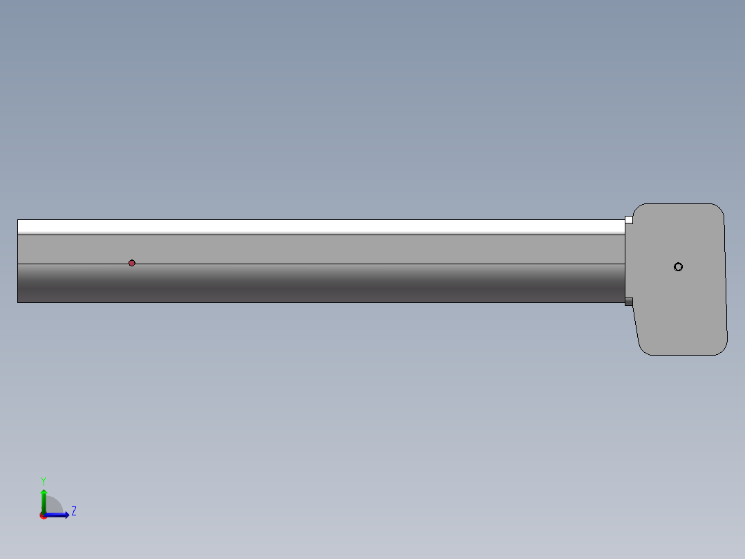 汽车起重机优化设计（全部结清）左视图