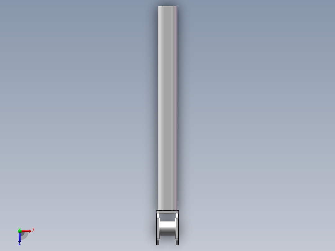 汽车起重机优化设计（全部结清）俯视图