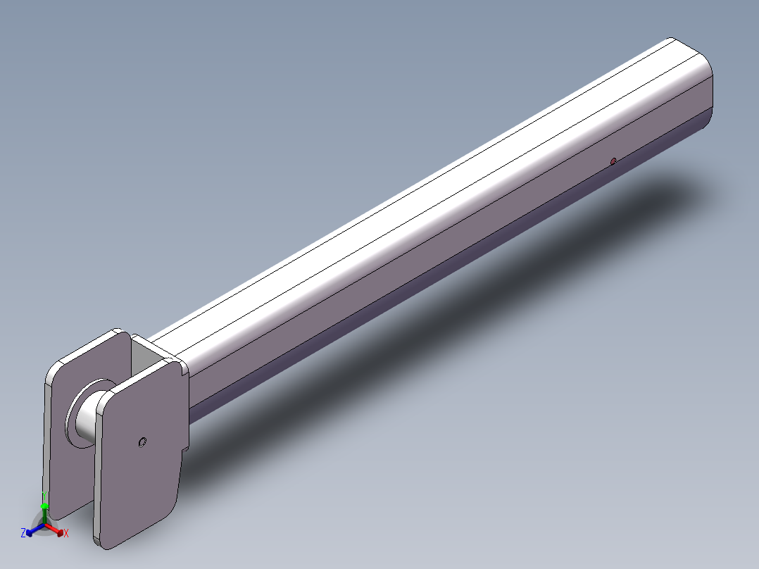 汽车起重机优化设计（全部结清）正等轴测图