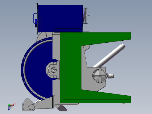矿石磁选机俯视缩略图