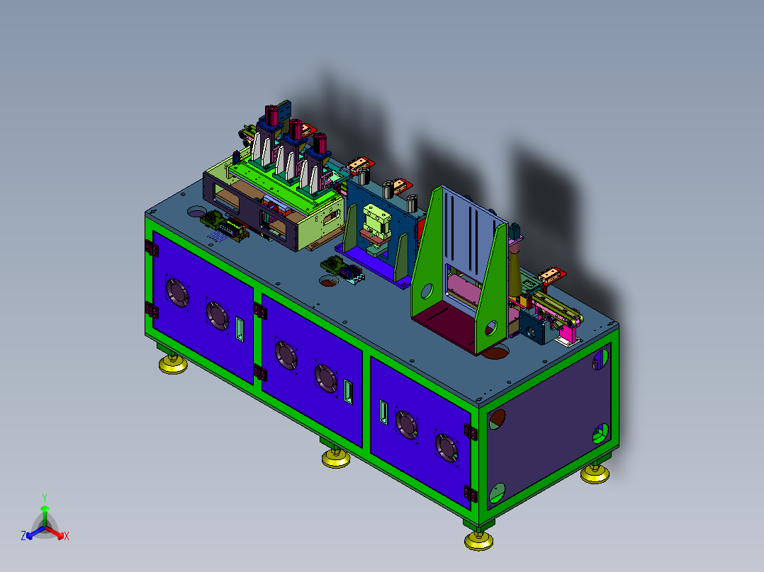 电池包正负级折弯机