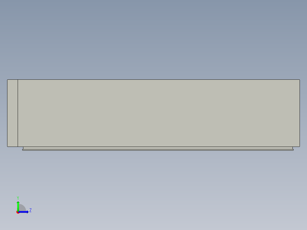 气瓶泄漏测试机左视图