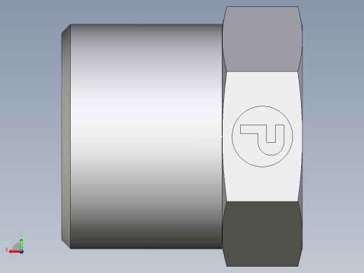 卡套式工业通用硬管接头EO_Blanking_plug_for_tube_ends_ROV08LCFX后视缩略图