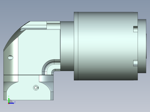 直齿孔ZPLE160-L3 22-110-145-M8.stp左视缩略图
